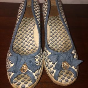 Tory Burch Jackie Espadrille Wedges